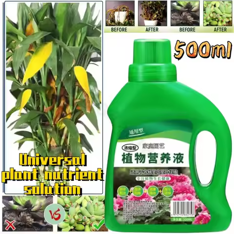 Hydroponic Plant Nutrient Solution Fertilizer Bamboo Flower Fertilizer Potted Green Concentrated Fol
