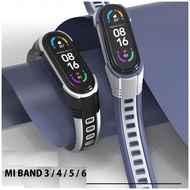 XiaoMi Mi Band 7 6 5 4 3 Strap Colourful Silicone Strap for MiBand 4 MiBand4 Mi Band 3 or Mi Band7 B