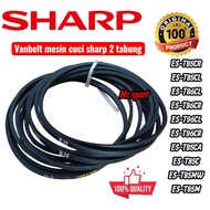VANBELT V BELT MESIN CUCI SHARP ES-T85CL ES-T85CR ES-T86VL ES-T86CR ES-T96CL ES-T96CR ES-T85CA FANBE