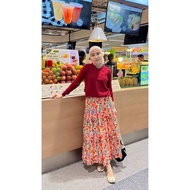 JR SKIRT BANGKOK FLOWER SKIRT