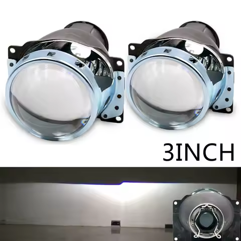 3 inch Projector Lens H7 For Hella 3R G5 Headlights Retrofit Kit Single Xenon Low Beam H7 D2S D2H LE