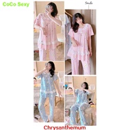 【0n Sale】♚✉◙  pajama sleepwear for women sleepwear sleep wear terno plus size pajama loungewear slee