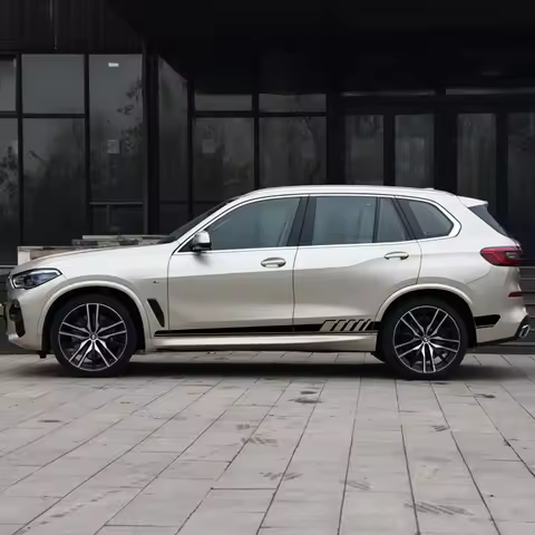 2Pcs Car Side Sticker Car Tuning Accessories For BMW X5 E70 E53 F15 X3 F25 E83 X6 F16 E71 X1 F48 E84