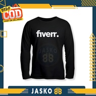 Fiverr Logo Long Sleeve T-Shirt Distro T-Shirt