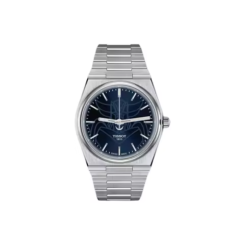 TISSOT PRX Automatic Mechanical Movement Men's Watches Watch 39.5mm Blue Dial Stainless Steel Case T