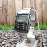 CASIO CALCULATOR JAM TANGAN RANTAI SILVER CA-506-1 ORIGINAL