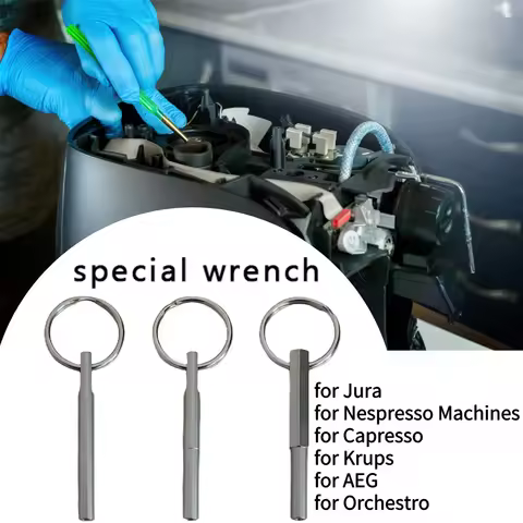 Coffee Machine Key Open Security Oval Head Screws Portable Special Screw Tool Corrosion Resistant fo