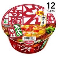 [ 12入組] 日清食品咚兵衛天婦羅蕎麥麵迷你東日本 46g