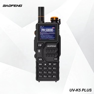 4 PCS Baofeng Walkie Talkie K5 Pro Max 12W High Capacity Battery USB C AM FM Full Band Wireless Freq