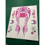 Stripe Body Basikal Gomax