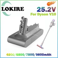 NewFor Dyson V10SV12Battery25.2V98000/7800mAH for For Dyson V10absolute replaceablefluffy battery cy