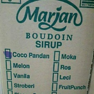 (1 Dus) Sirup Marjan Boudoin Isi 12 460 Ml Grosir Syrup Marjan Boudoin