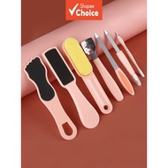 Stainless Steel Foot Spa Set – Callus Shaver, File & Pedicure Tools