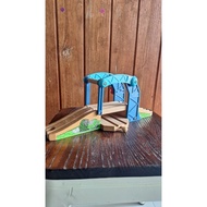 Car bridge diorama