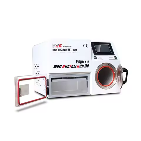 HUATAIE Edge K18 Laminating Machine Glass OCA Vacuum Bubble Remover LCD Screen Edge Flat Refurbish L