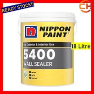 Nippon Paint 5400 Wall Sealer / Cat undercoat Dinding Rumah - 18 Liter Interior &amp; Exterior