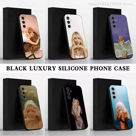 Singer S-Sabrina C-Carpenter Phone Case For Samsung S 25,24,23,22,30,21,10,9,Ultra,Plus,Lite,FE,4,5 