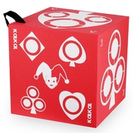Kalkal Archery Target, 6 Side Foam Archery Target Block with Carry Handle, Easy Arrow Removal, Light