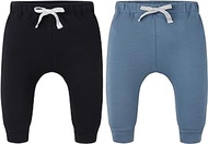 Baby 3 Pack Flexy Pants and Leggings, Infant Boys Girls Tapered Ankle Jogger Pants