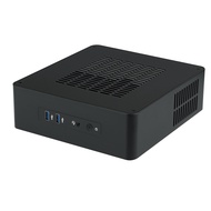 Bộ Máy Tính SKTC Iron Aluminum Mini Tower HTPC Desktop Power Supply No Graphics Card Support CPU Coo