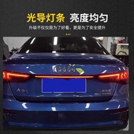 For Audi A3 A3L 2021 2022 2023 Dynamic Through Flow Tail Light LED Streamer Tail Lamp Brake Light Wa