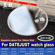 36mm For Rolex DATEJUST Sapphire glass 16233 116200 116233 116234 126233 Mirror Calendar Without Wat