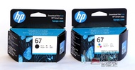 HP 67 Color 27202722 All-in-One หมึกอิงค์เจ็ทแท้ หมึกสี
