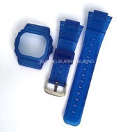 CASIO GSHOCK DW 5600 JELLY DW 5030 GWX GRX GB 5600 GW 5000 MADONNA BLUE BEZEL STRAP