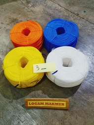 TALI TAMPAR PLASTIK 2MM & 3MM - 1 ROL 220 METER (SEAGULL ORIGINAL)
