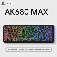 AJAZZ AK680 Max Wired Magnetic Switch RGB Mechanical Keyboard Rapid Trigger Full-key Hot Swappable 8