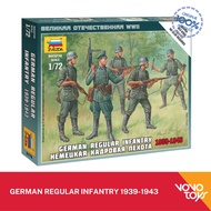 Miniature Figure 1/72 German Regular Infantry 1939-1943 by Zvezda