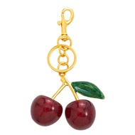 【Calden 】Cherry Keychain Hanging Gantungan / Gantungan Cherry Coach Cherry Charm / Tas Charm Keychai