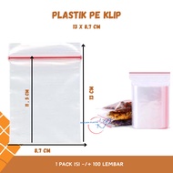 Plastic Clips 8x12 8.7x13 10x15 Ziplock Zipper Contents 100 Pcs