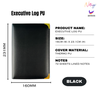 Business Style Executive Log Notebook 2027 Planner PU Leather Office/Personal Diaries PU Visa Join 2