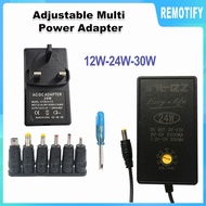 Universal Adapter Power 12W-24W-30W Adjustable power adapter 3V to 12V AC/DC Adapter KTQD24/312(EG)