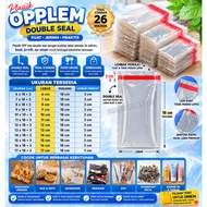 (Contents 100 pcs! Double Seal!) OPP Plastic Glue Thickness Standard/6x18/7x18/8x18/9x18/10x18/11x18