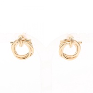 【二手】 Salvatore Ferragamo Ferragamo Twist Gancini 耳環，鍍金，女士耳環，二手