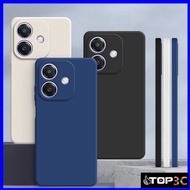Casing OPPO A3X 5G/A3 Pro 5G/A38/A18/A58/A60/A78 5G Solid color liquid silicone anti drop phone case