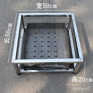 W-8&amp; Portable Barbecue Table Barbecue Grill Barbecue Stove Household Fire Commercial Outdoor Stainless Steel Barbecue Ch