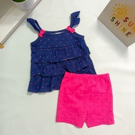 Pink Denim Girls Outfit