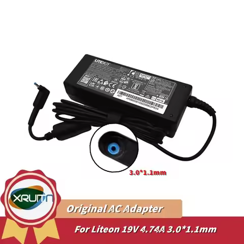 Genuine OEM LITEON 19V 4.74A PA-1900-32 90W Laptop Charger Adaptor For Acer ConceptD 5 CN515-51-72FX