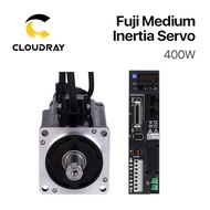 Cloudray Fuji Servo Motor Driver Kit 400W AC 0.637N.m 3000r/min 1.4A GYB201D7-RC2 Motor+200-240AC RY