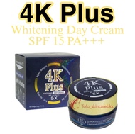 4K PLUS WHITENING NEW DAY CREAM SPF 15 PA+++/CREAM 4K/CREAM WAJAH/SPF