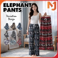 McJoden - ZELLA Seluar Panjang Batik Gajah Thailand Longgar, Kain Sejuk, Sesuai sebagai Seluar Tidur