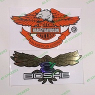 sticker cutting Harley Davidson BOSHE berkualitas