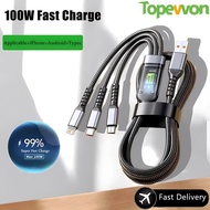 Topewon 3-in-1 Fast Charging Cable
