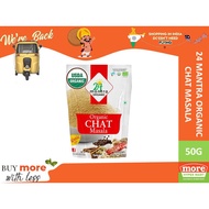 24 Mantra Organic Chat Masala - 50g
