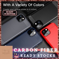 Vivo V17 Pro V19 V20 V20 SE Y17 Y20 Y51 2020 Rugged Protection Carbon Phone Case