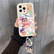 Cartoon Crayon Shin-chan accessories phone case for OPPO A3 PRO A94 A93 A5S A57 A77 A7 A12S Realme C