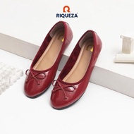 DB8 >> Riqueza DEIJI Women's Flatshoes Glossy Ribbon Ballet Flats